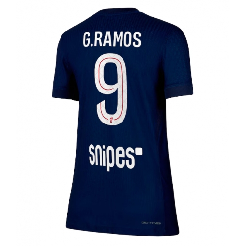 Billige Fotballdrakt Paris Saint-Germain Goncalo Ramos #9 Replika Hjemmedrakt Dame 2025-26 Kortermet Billige Fotballdrakt Paris Saint-Germain Goncalo Ramos #9 Replika Hjemmedrakt Dame 2025-26 Kortermet